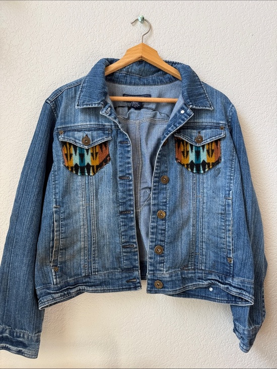 Baccini Jackets & Blazers - Denim Jacket Handmade Decorations